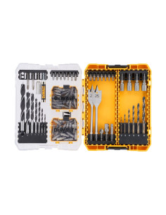 DEWALT JUEGO PUNTAS+BROCAS 100 PIEZAS DT70784-QZ