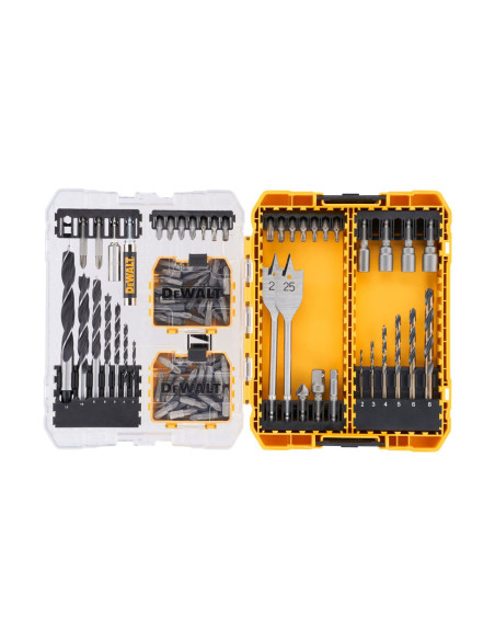 DEWALT JUEGO PUNTAS+BROCAS 100 PIEZAS DT70784-QZ