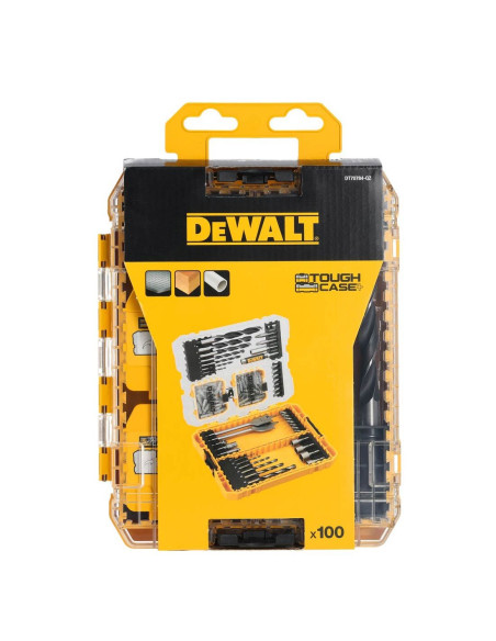 DEWALT JUEGO PUNTAS+BROCAS 100 PIEZAS DT70784-QZ (1)