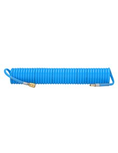 AIRPRESS Manguera de aire espiral 10 m 12 x 8 mm 2
