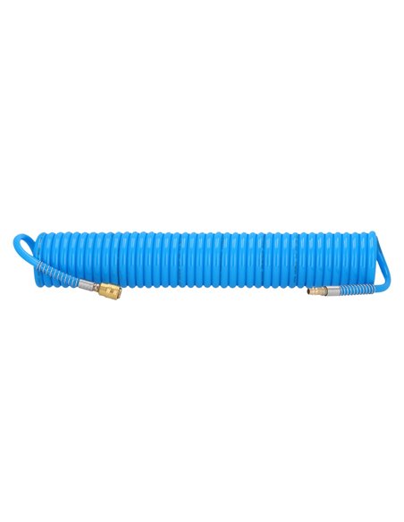 AIRPRESS Manguera de aire espiral 10 m 12 x 8 mm