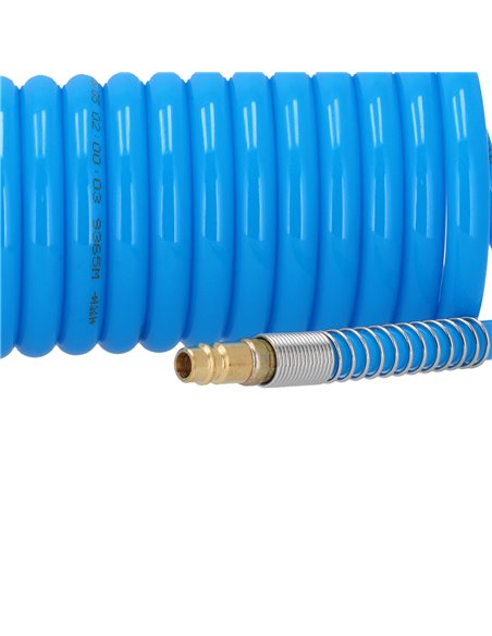 AIRPRESS Manguera de aire espiral 10 m 12 x 8 mm