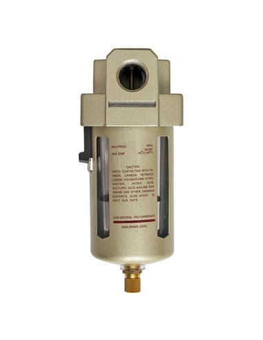 AIRPRESS Separador de agua y aceite 1/2" 10 bar
