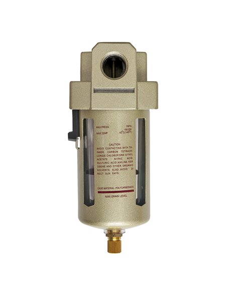 AIRPRESS Separador de agua y aceite 1/2" 10 bar
