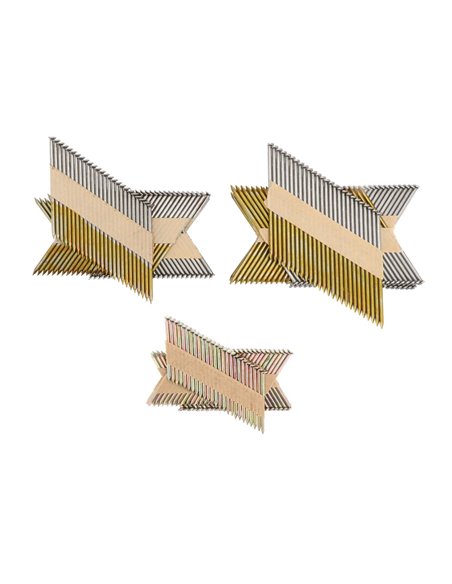 AIRPRESS Clavadora neumática clavos tamaño 90 mm clavos incluidos