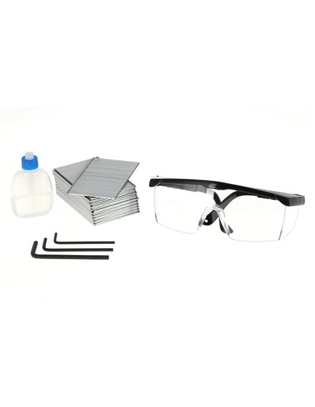 AIRPRESS Clavadora neumática clavos de 25 a 64 mm clavos incluidos