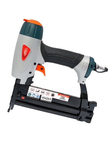 AIRPRESS Clavadora y grapadora neumática miniclavos de 15 a 50 mm grapas tipo 90 de 10 a 40 mm