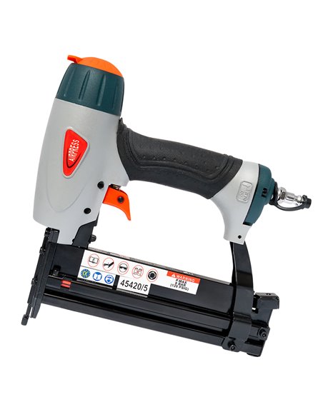 AIRPRESS Clavadora y grapadora neumática miniclavos de 15 a 50 mm grapas tipo 90 de 10 a 40 mm