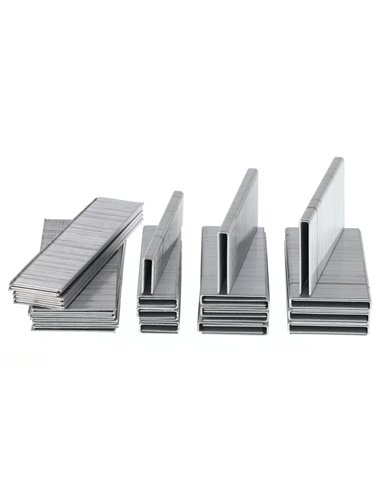 AIRPRESS Clavadora y grapadora neumática miniclavos de 15 a 50 mm grapas tipo 90 de 10 a 40 mm