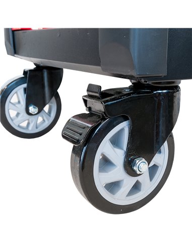AIRPRESS Carro de herramientas 447 herramientas 16 cajones