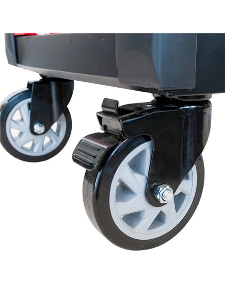 AIRPRESS Carro de herramientas 447 herramientas 16 cajones