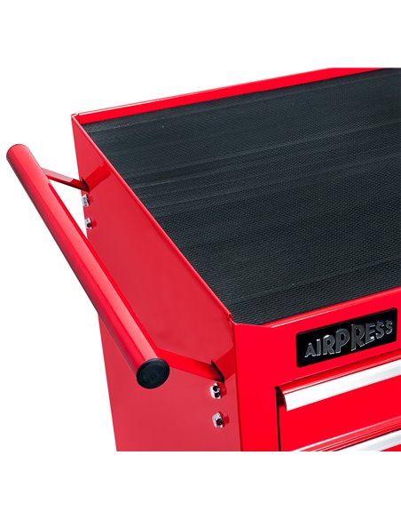 AIRPRESS Carro de herramientas vacío 7 cajones