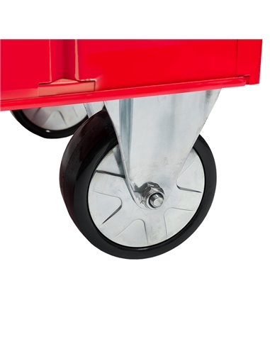 AIRPRESS Carro de herramientas vacío 7 cajones