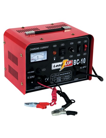 AIRPRESS Cargador de baterías BC 10 8A 12/24V