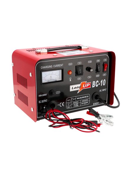 AIRPRESS Cargador de baterías BC 10 8A 12/24V