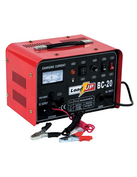 AIRPRESS Cargador de baterías BC 20 8A 12/24V