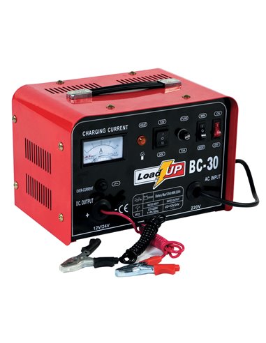 AIRPRESS Cargador de baterías BC 30 15A 12/24V