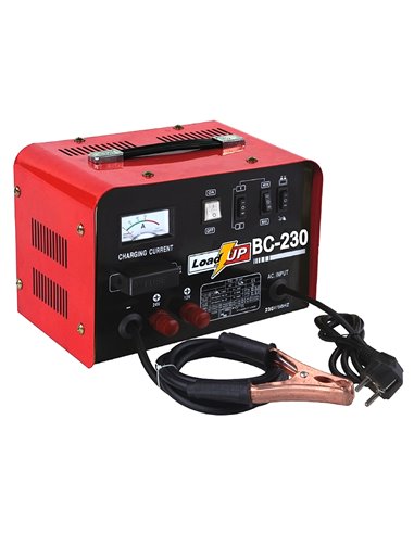 AIRPRESS Cargador de baterías BC 230 12/24V con inicio del sistema