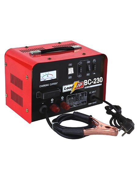 AIRPRESS Cargador de baterías BC 230 12/24V con inicio del sistema