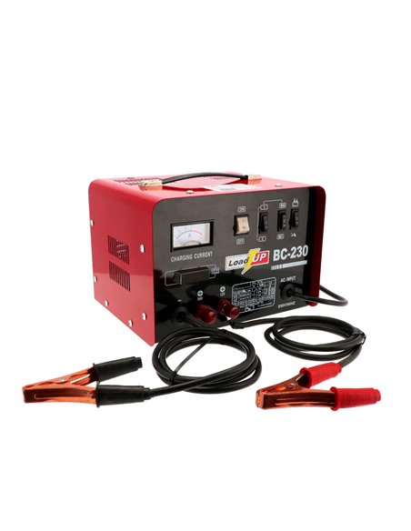 AIRPRESS Cargador de baterías BC 230 12/24V con inicio del sistema