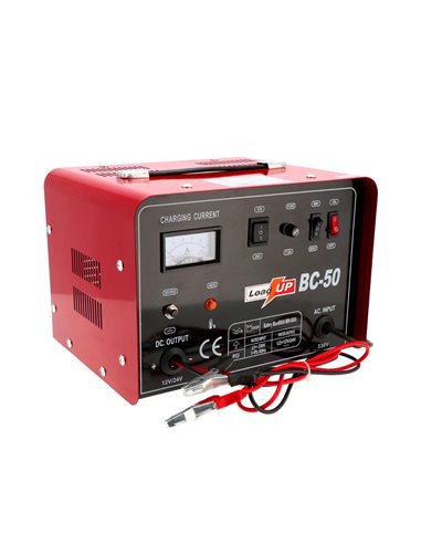 AIRPRESS Cargador de baterías BC 50 40A 12/24V