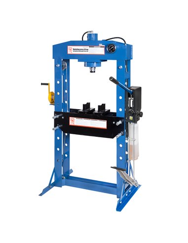 AIRPRESS Prensa hidráulica 50 toneladas con pedal