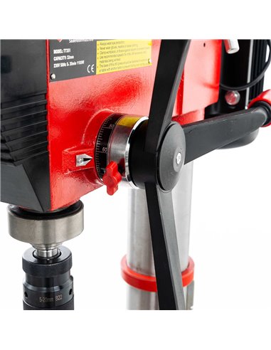 AIRPRESS Taladro de columna 22-1710 12 marchas