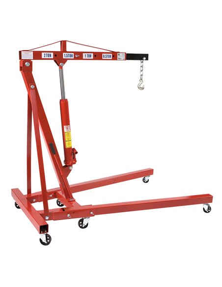 AIRPRESS Elevador de motores 2t plegable
