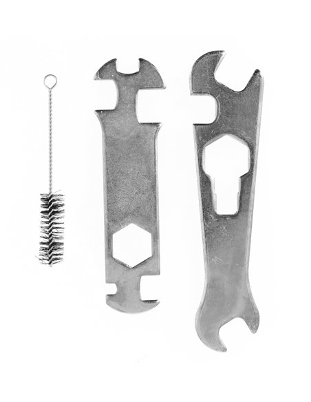 AIRPRESS Unidad de pistola de pintura 5.5 bar 2 mm boquilla 8.5 l vaso