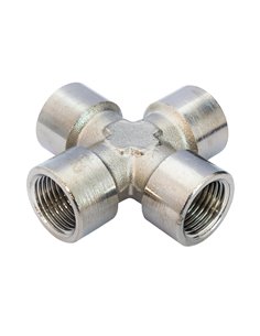 AIRPRESS Acoplamiento cruzo 1/4" hembra