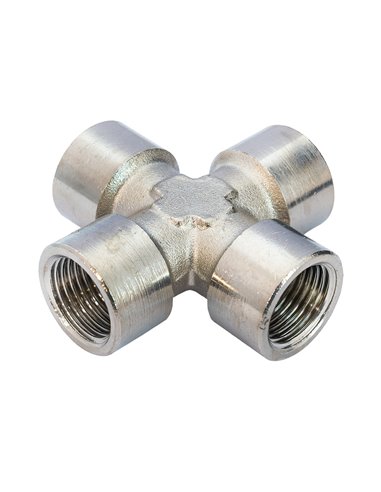 AIRPRESS Acoplamiento cruzo 1/4" hembra