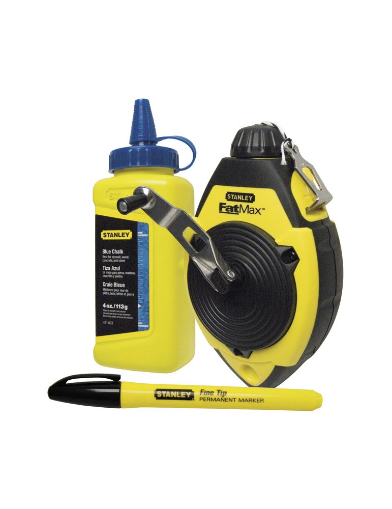 STANLEY TIRALINEAS 30MT+POLVO+CORDEL