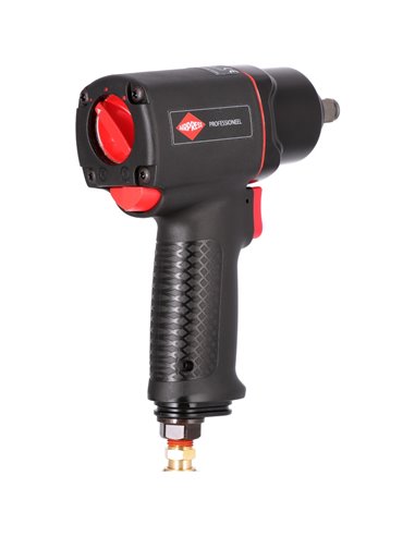 AIRPRESS Mini llave de impacto 1302 Nm 1/2" +/- 225 l/min con enchufe de pezón