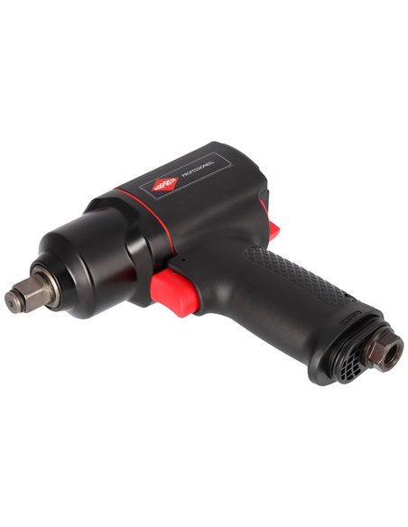 AIRPRESS Mini llave de impacto 1302 Nm 1/2" +/- 225 l/min con enchufe de pezón