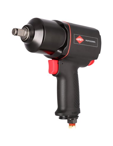 AIRPRESS Llave de impacto 1800 Nm 1/2" +/- 225 l/min con enchufe de pezón