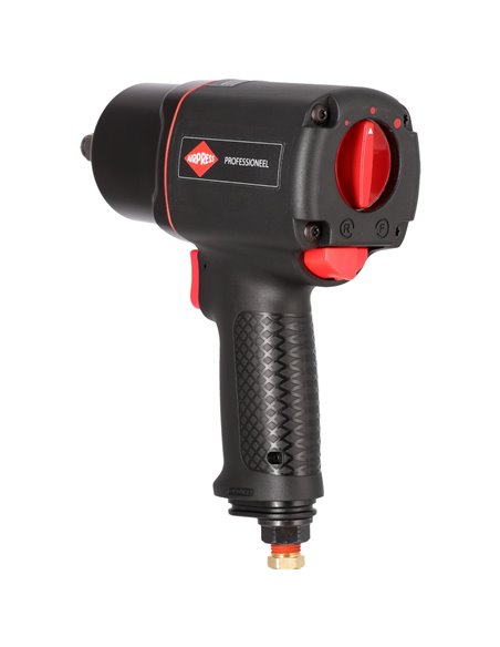 AIRPRESS Llave de impacto 1800 Nm 1/2" +/- 225 l/min con enchufe de pezón