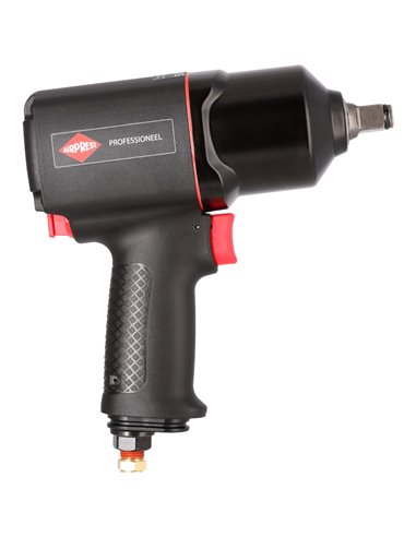 AIRPRESS Llave de impacto 1800 Nm 1/2" +/- 225 l/min con enchufe de pezón