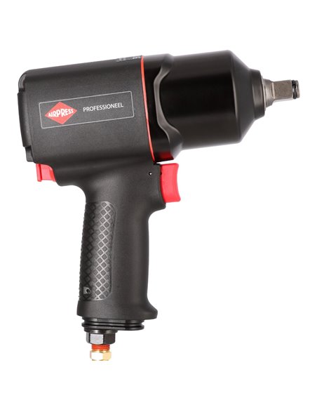AIRPRESS Llave de impacto 1800 Nm 1/2" +/- 225 l/min con enchufe de pezón