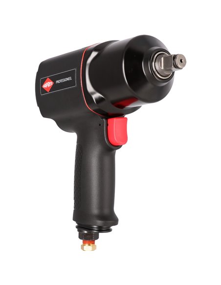 AIRPRESS Llave de impacto 1800 Nm 1/2" +/- 225 l/min con enchufe de pezón