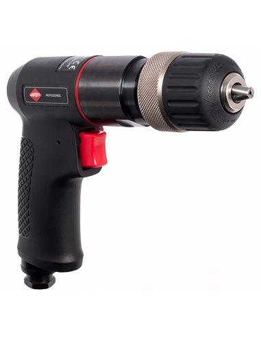 AIRPRESS Taladro neumático 3/8" 10 mm 2000 rpm 168 l/min