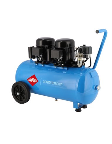 AIRPRESS Compresor de aire L 100-50 8 bar 1 CV 80 l/min 50 l