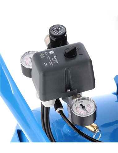 AIRPRESS Compresor de aire L 100-50 8 bar 1 CV 80 l/min 50 l