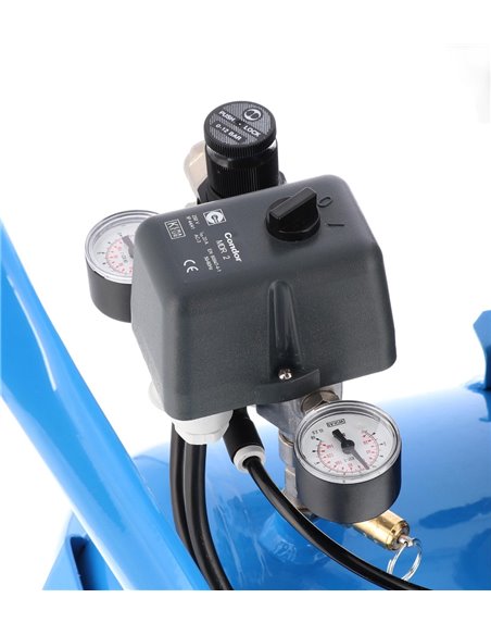 AIRPRESS Compresor de aire L 100-50 8 bar 1 CV 80 l/min 50 l