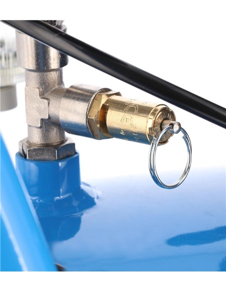 AIRPRESS Compresor de aire L 100-50 8 bar 1 CV 80 l/min 50 l