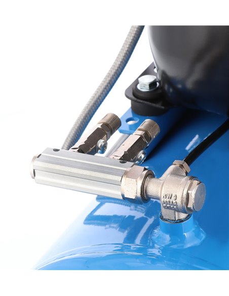 AIRPRESS Compresor de aire L 100-50 8 bar 1 CV 80 l/min 50 l