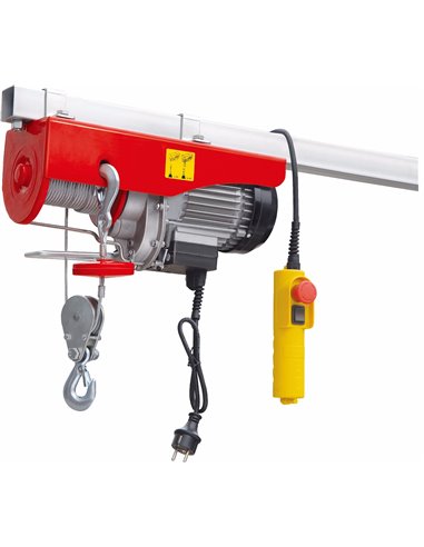 AIRPRESS Polipasto eléctrico de cable 400/800 kg
