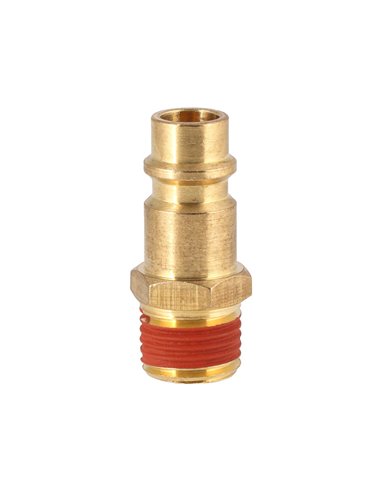 AIRPRESS Enchufe de pezón 1/4" Euro macho