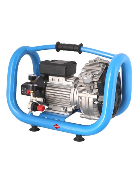 AIRPRESS Compresor de aire silencioso sin aceite LMO 5-240 10 bar 1.5 CV 192 l/min 5 l