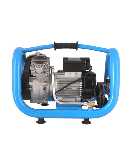 AIRPRESS Compresor de aire silencioso sin aceite LMO 5-240 10 bar 1.5 CV 192 l/min 5 l