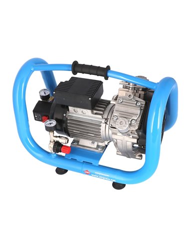AIRPRESS Compresor de aire silencioso sin aceite LMO 5-240 10 bar 1.5 CV 192 l/min 5 l